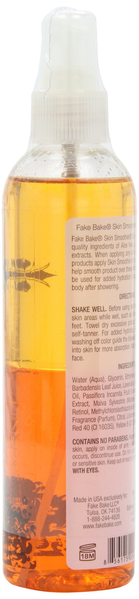 Fake Bake Skin Smoothie Special Dry Oil 8 Ounces
