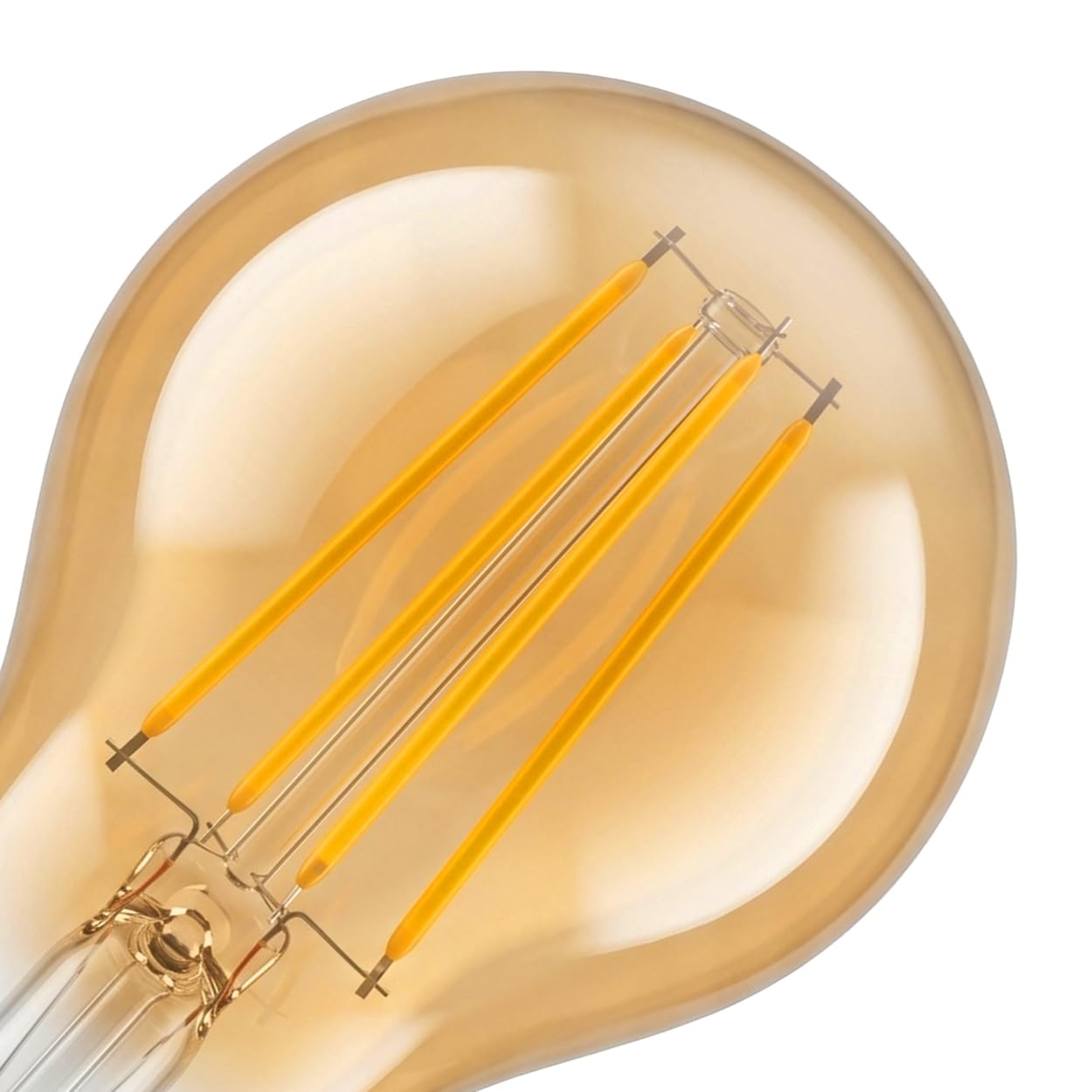 HOFSTEIN E27 LED Warmweiss Glühbirne E27 Vintage Leuchtmittel 10er Set 7 Watt 2200 Kelvin 630 Lumen A60 Für Dekorative Beleuchtung Im Retro Design