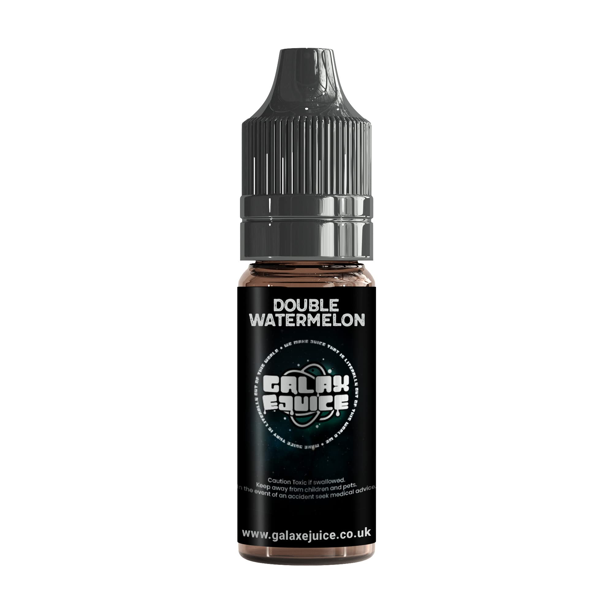Double Watermelon Flavoured Vape Liquid - 10ml Bottle E Liquid - Smooth and Full Flavour Vape Juice - Nicotine Free - 70VG/30PG For All Day Vaping.