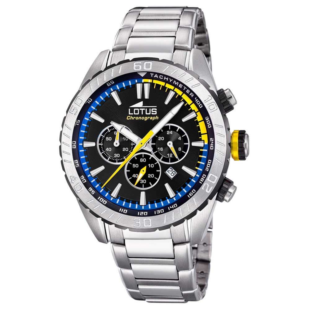Lotus Chronographe 18678/6 pour homme au style élégant et cadran bleu - 7