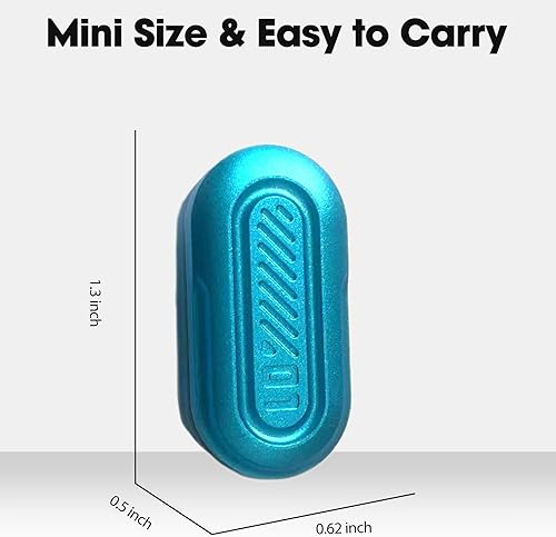 Miniatura 2 de JUDIXY Mini juguete para ansiedad de 3 capas para el pulgar, juguetes magnéticos de metal EDC Fidget Toys para adultos, TDAH, ansiedad, alivio del