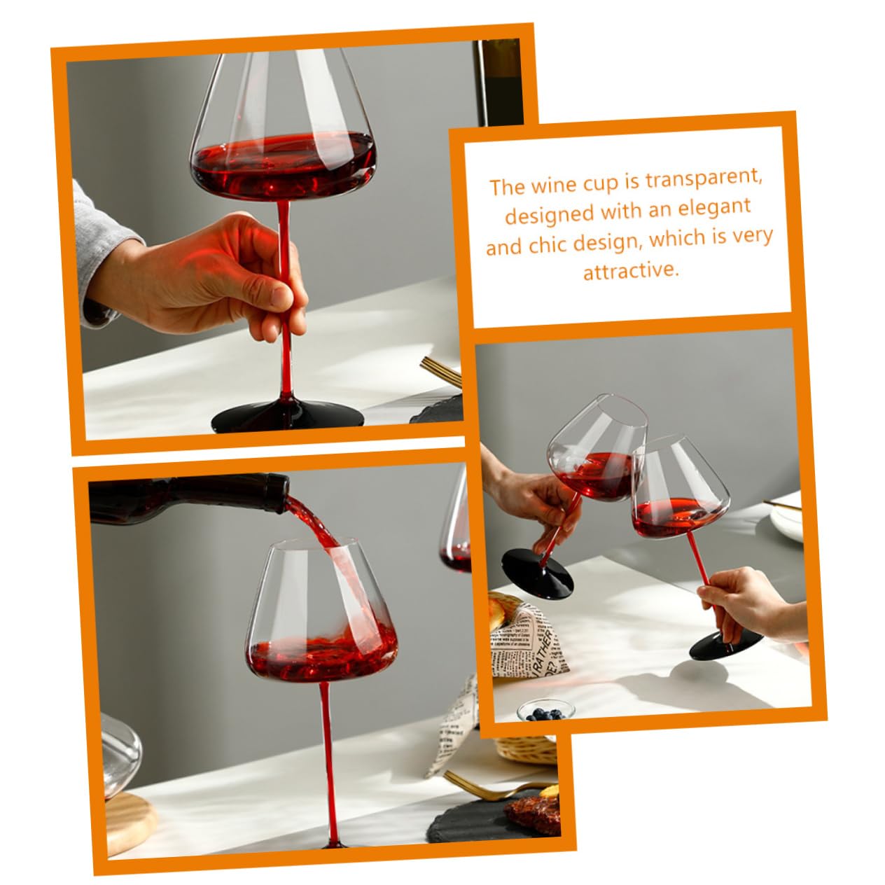 SOLUSTRE 2pezzi Bicchieri Da Cocktail Halloween Con Design Unico Goblet Liquor Per Feste e Banchetti Adatti Per Eventi Festivi e Serate Tema