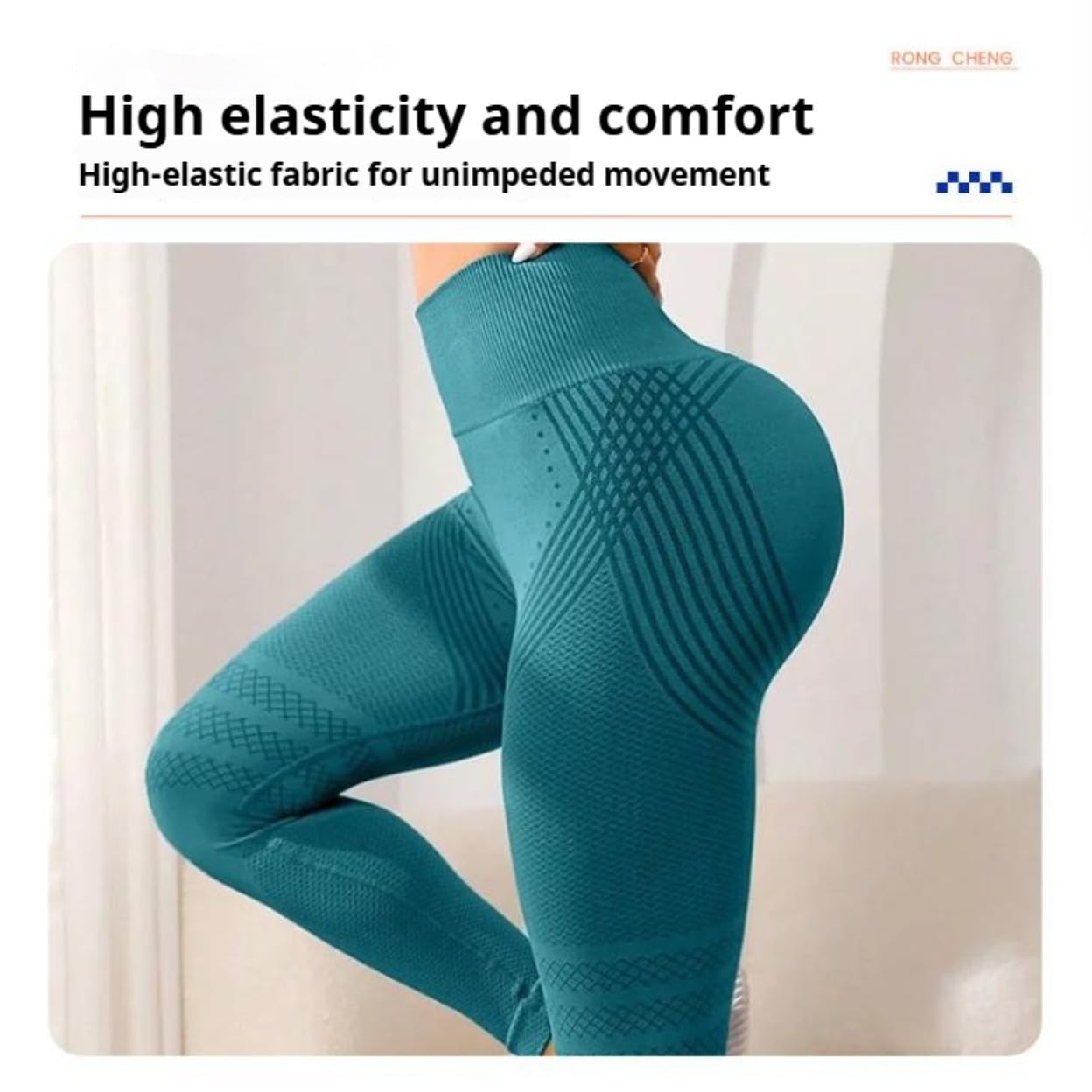 Legginsy antycellulitowe 3D dla kobiet, podnoszące i gładkie legginsy 3D, do treningu, jogi i codziennego noszenia, 2 szt