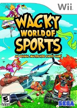 Video Game Wacky World of Sports - Nintendo Wii Book
