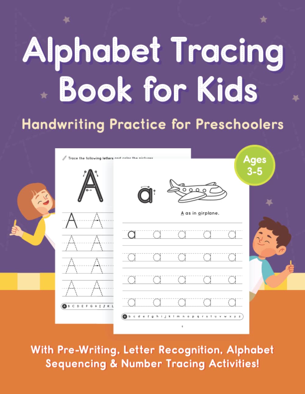 Buy Alphabet Tracking Book for Kids Handwriting Practice for
