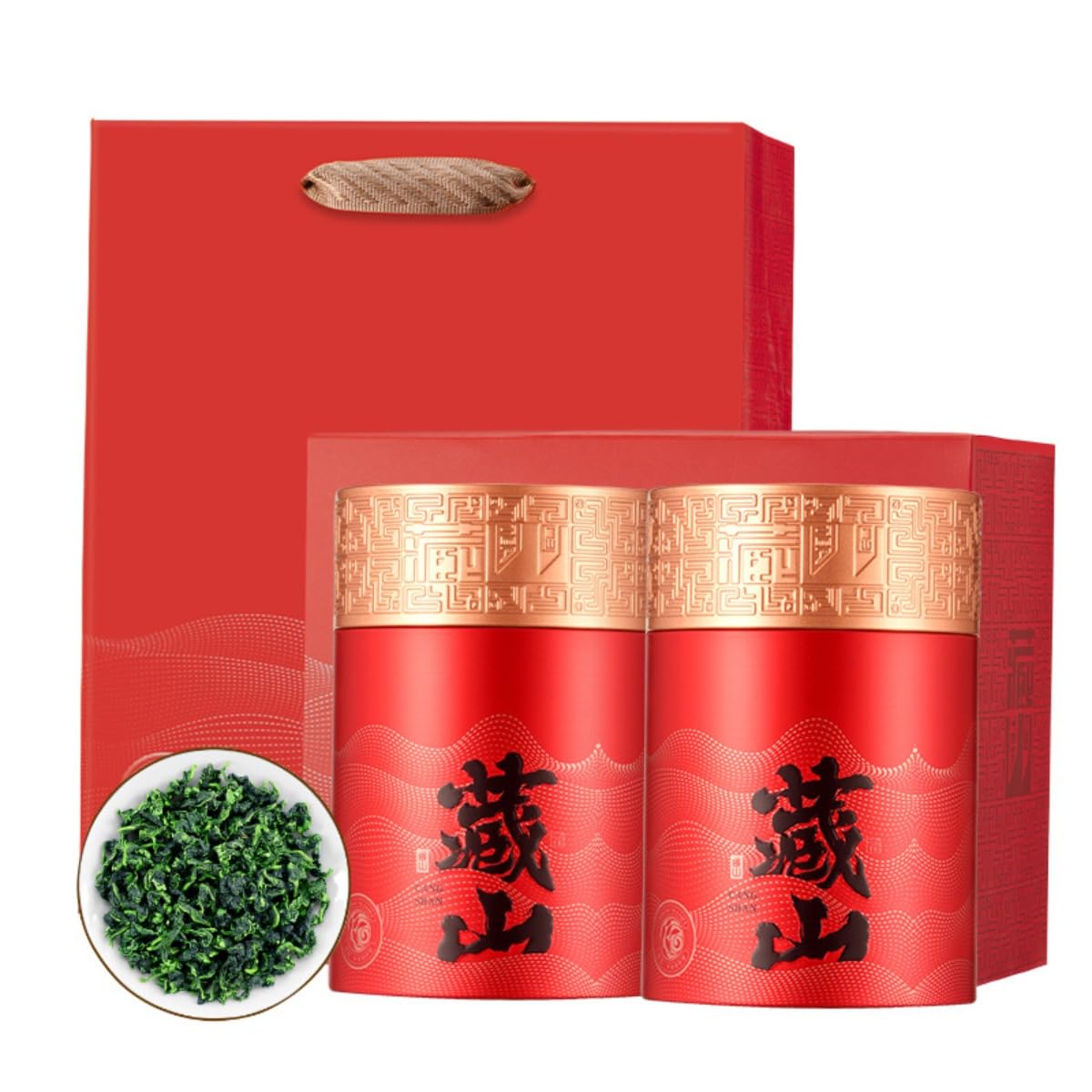 Set Regalo Premium 150g * 2/10,58oz | Tè Oolong Tieguanyin, Tè in Foglie Sciolte | Un Regalo Meraviglioso Per Gli Amanti Del Tè