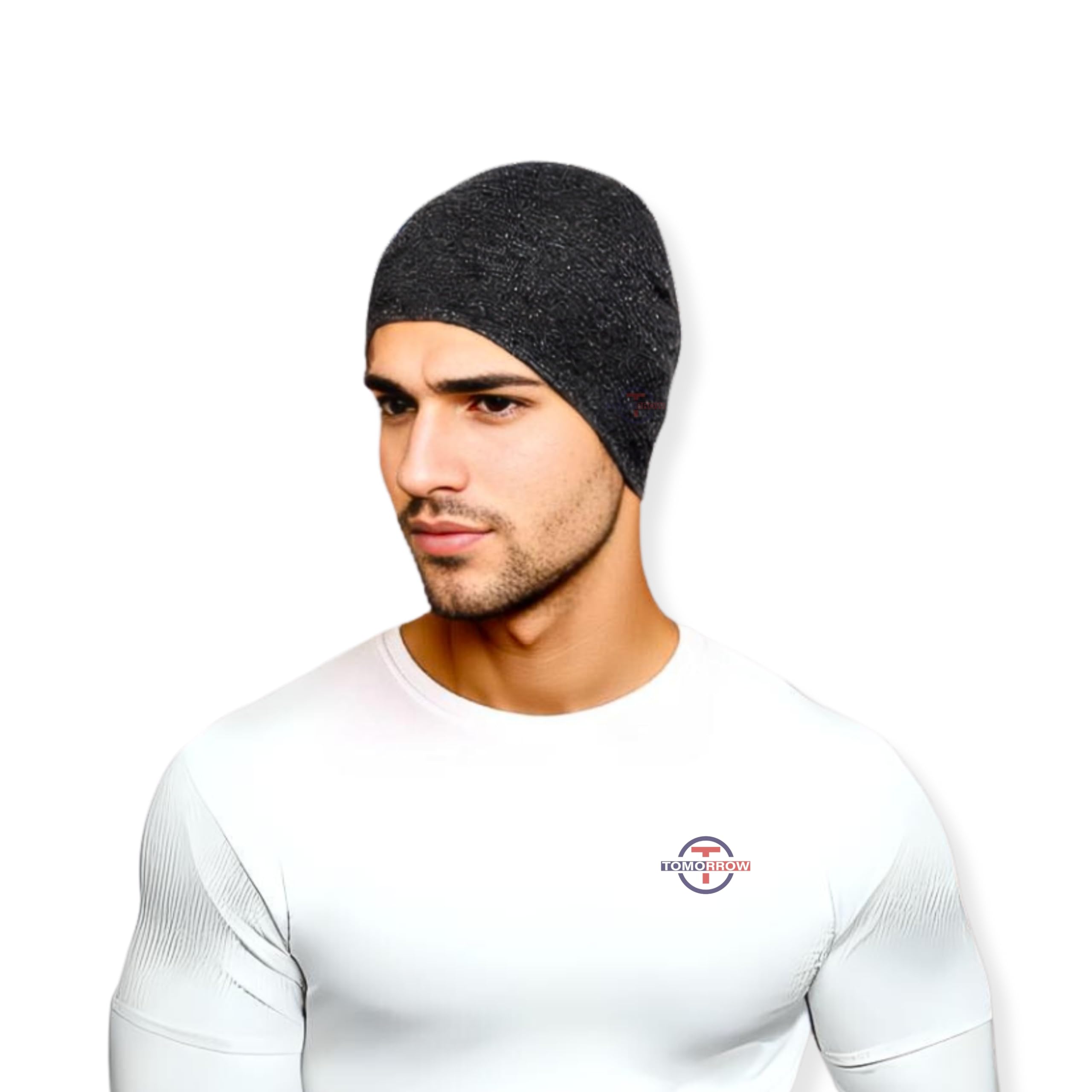 Tomorrow Cotton Helmet-Compatible Beanie Slouchy Beanie Skull Cap for All Seasons Versatile Helmet Cap and All-Weather Beanie, Winter Skull Cap, Autumn Beanie Hat, Spring Slouch Hat-image-45