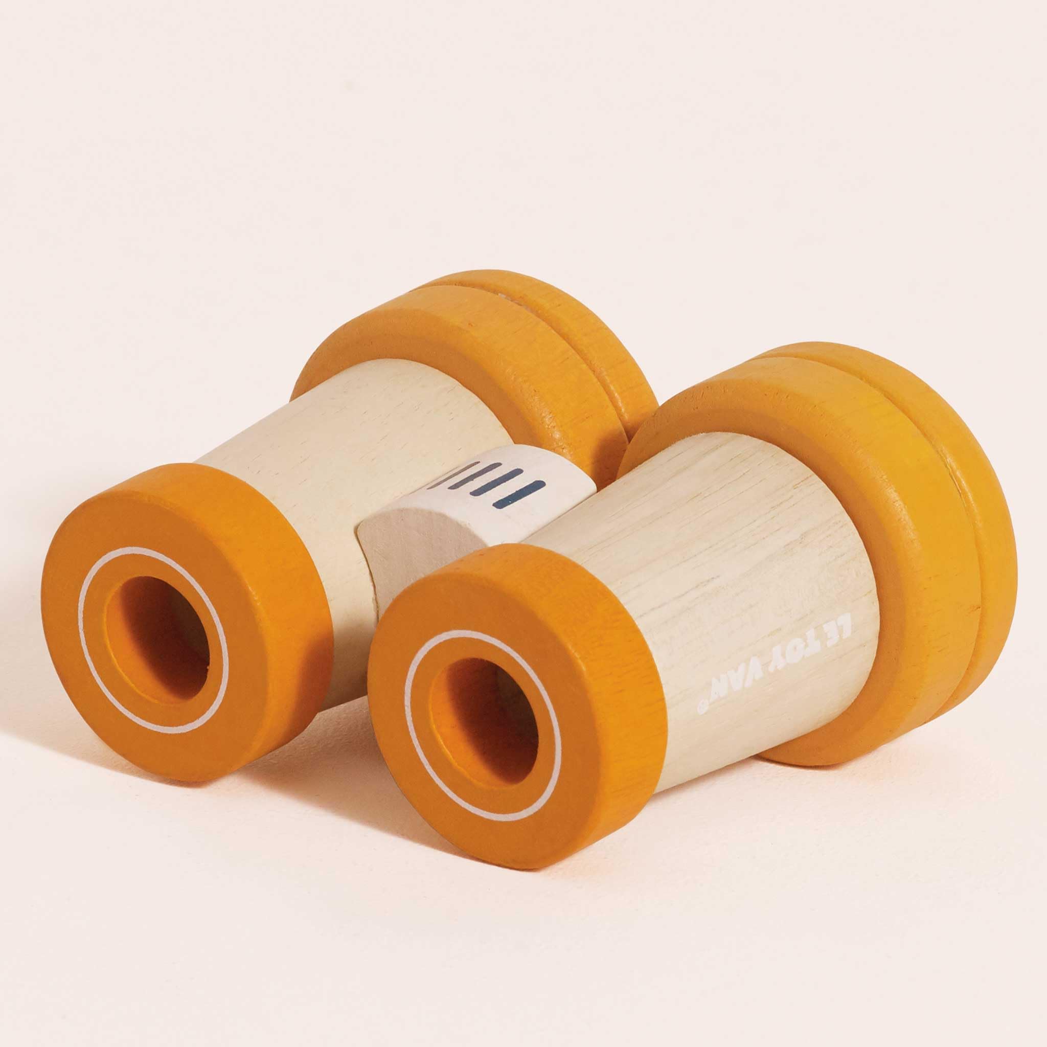 Le Toy Van - Petilou Jumelles éducatives en Bois Multi-sensorielles colorées pour Les Tout-Petits et Les bébés | Convient aux Enfants de 18 Mois et Plus