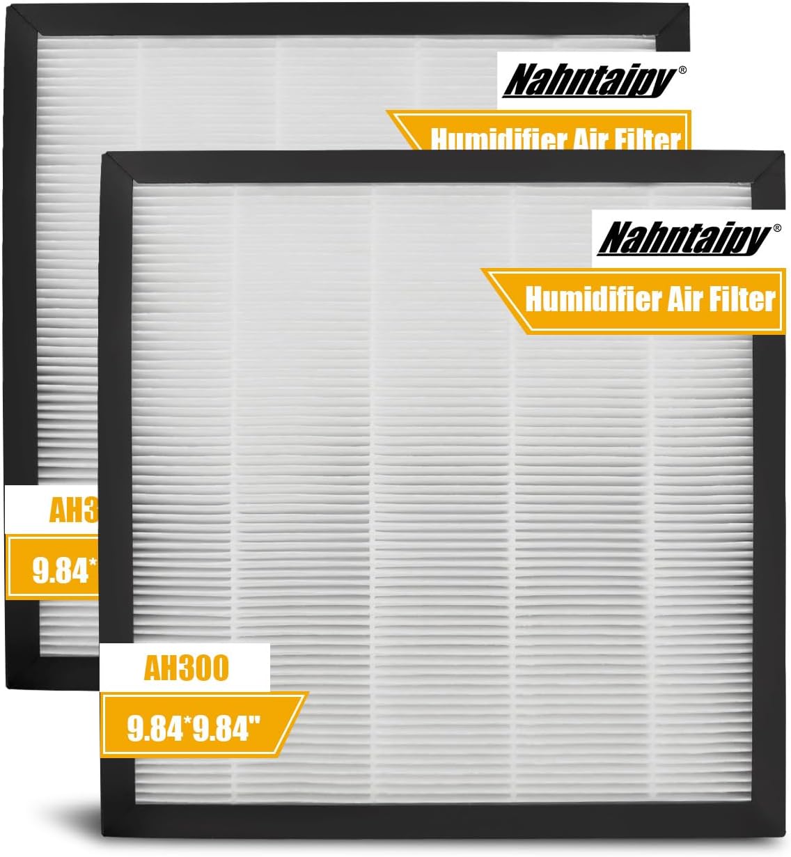 2 PCS AH300 HEPA Air Filter Fit for BONECO H300 H400, True HEPA Air Filter H13 Level
