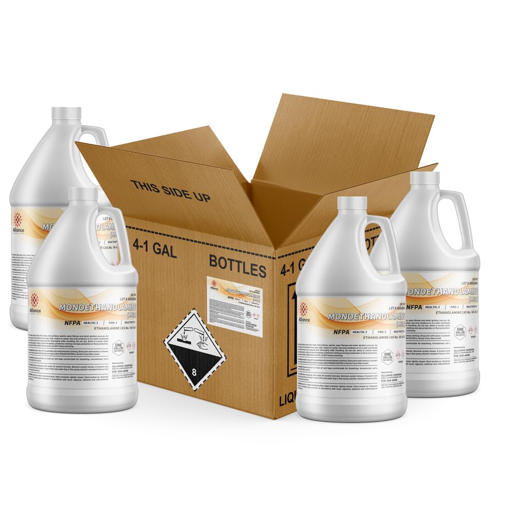 Monoethanolamine (MEA) - 4 Gallons Case