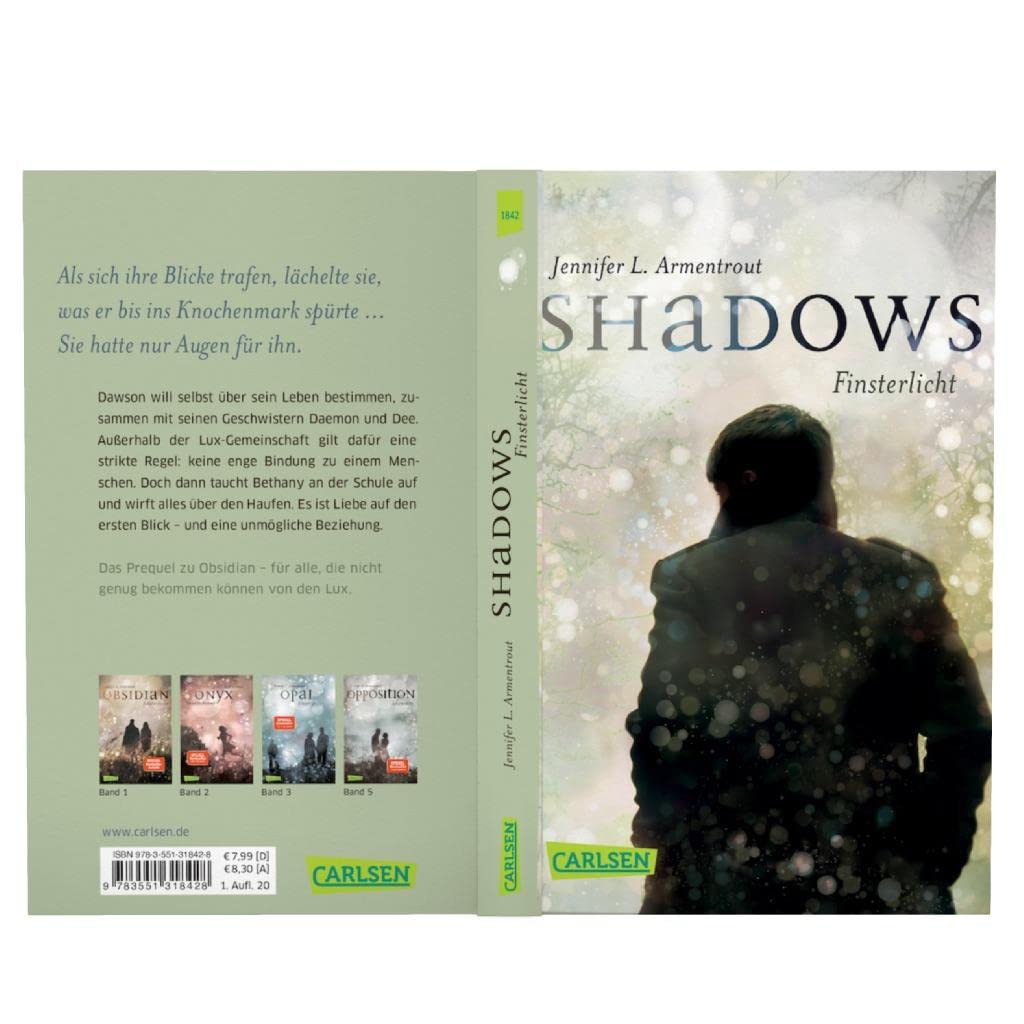 Obsidian: Shadows. Finsterlicht (Obsidian-Prequel)