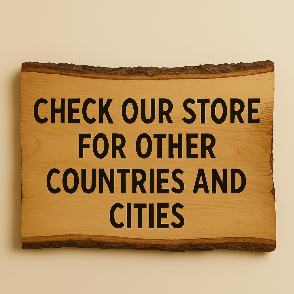 Wels Austria Travel お土産 &ndash; 装飾木製スライスプレート。オーストリアの記念品。コレクター、観光客、ホームデコレ