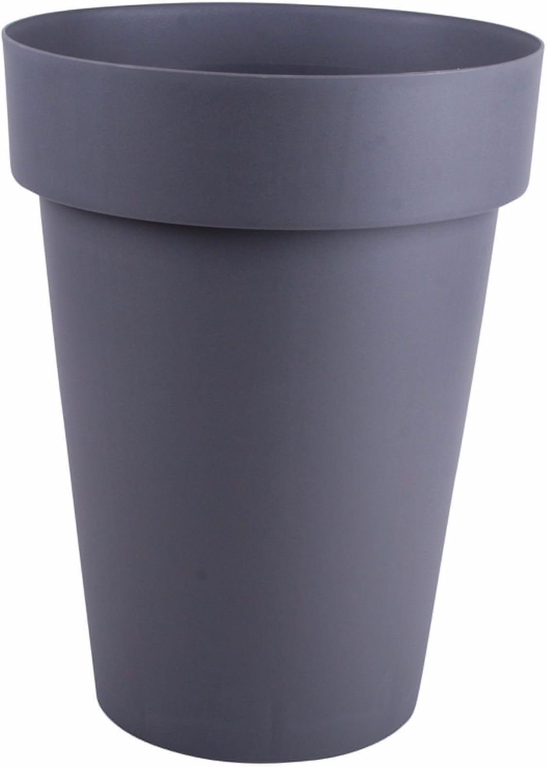 Bluma Large Round Plant Pots 40 Litre 50cm Tall Flower Pot Planters Green Mocha Grey (Grey)