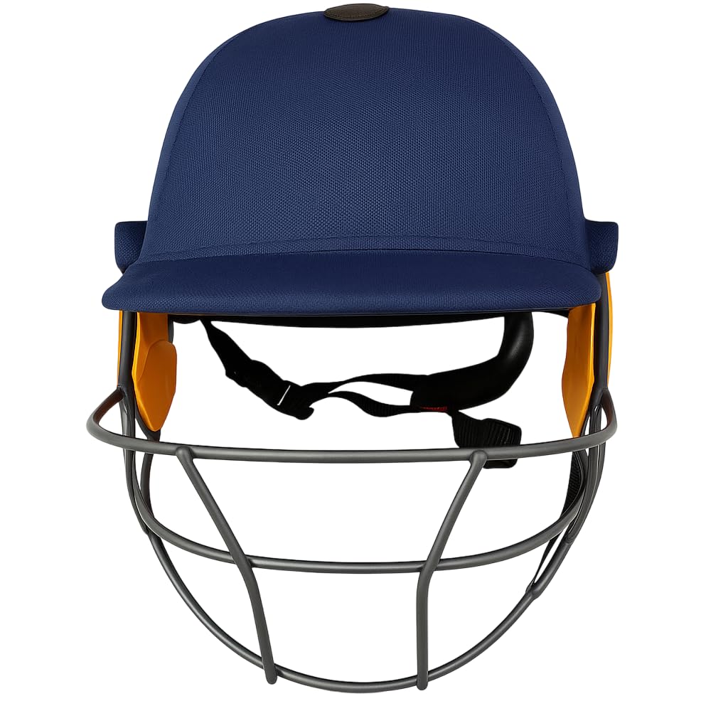 Puma Pitch Pro Cricket Helmet, Navy Blue (Medium)-picture-11