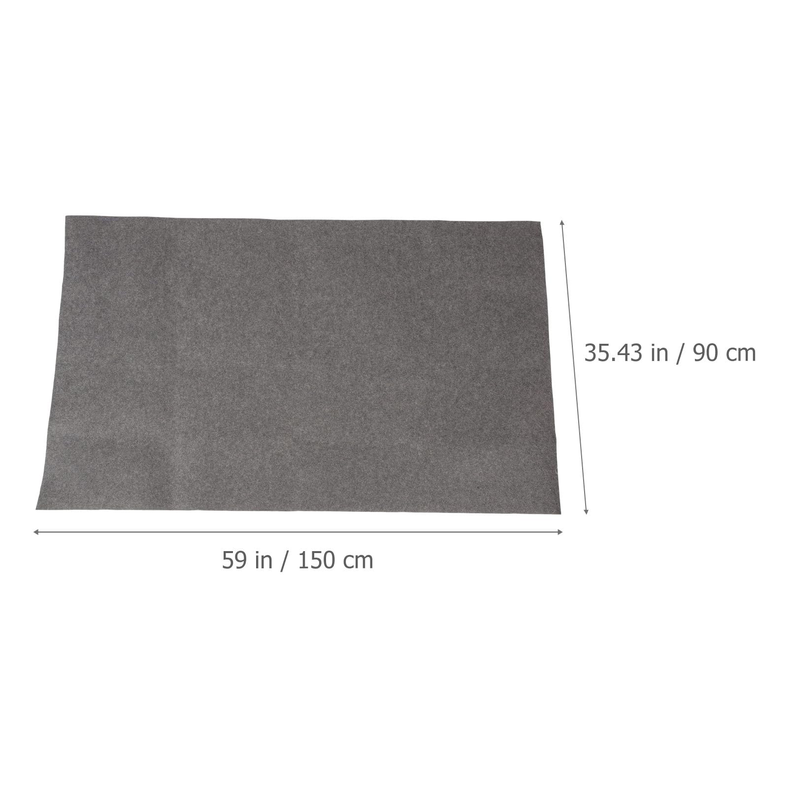 Ölabsorbierende Filzmatte 150x90cm Mechaniker Ölauffangmatte für Garage und Keller Bodenschutz für Auto