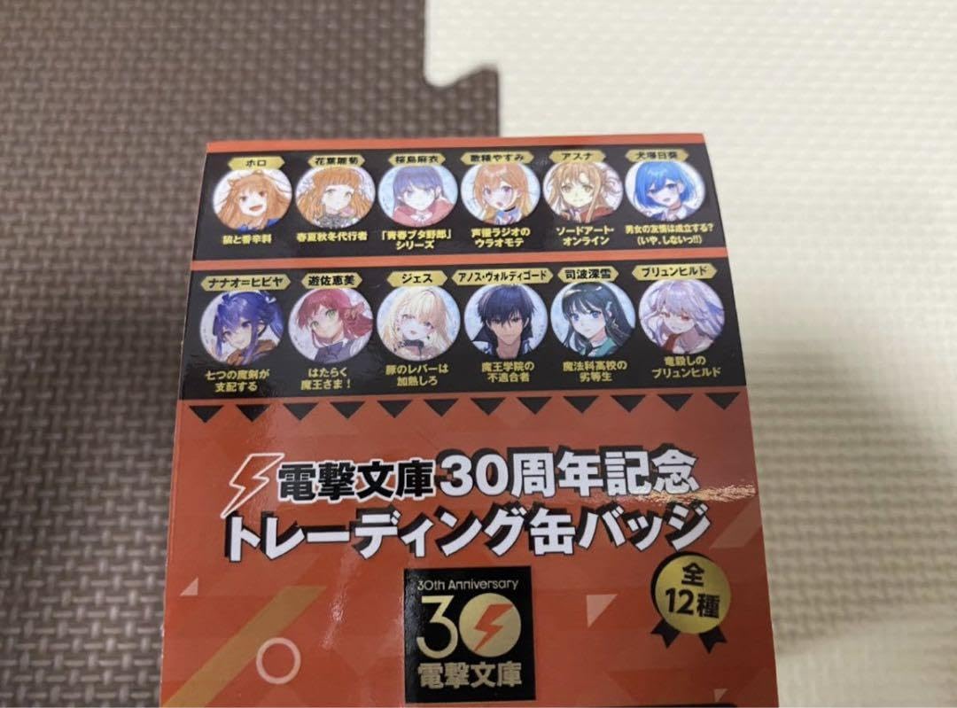 狼と香辛料 電撃文庫 30周年記念 トレーディング 缶バッジ 全12種 BOX Amazon.co.jp: 狼と香辛料 電撃文庫 30周年記念 トレーディング