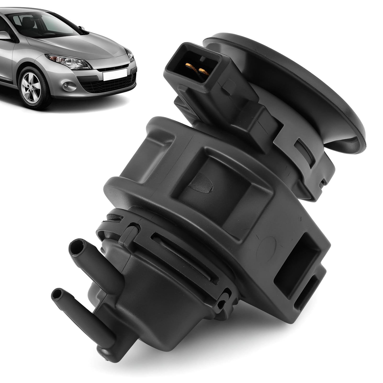 Baceyong Valvola di controllo pressione Turbo Boost 2 pin compatibile con Renault Nissan 1.5 2.0 dCi, Clio Megane Laguna Scenic Kangoo Master, Qashqai J10 J11, OE 8200661049 8200625684 14956-00Q0H