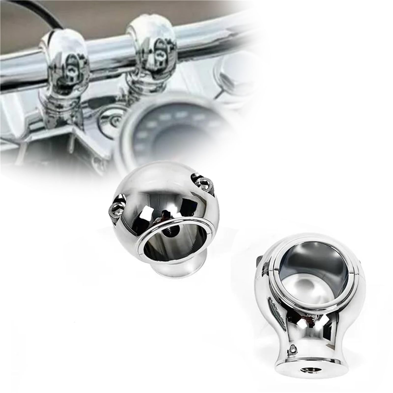 Rehausseur de guidon 38mm pour Harley Softail et Dyna 1988-2023