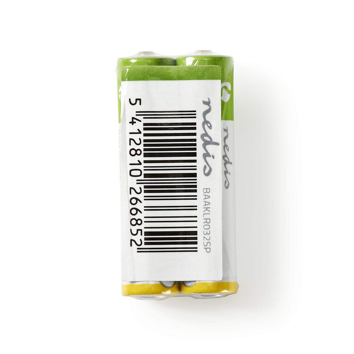 Nedis Alkaline Battery AAA, 1.5V - 2 pack