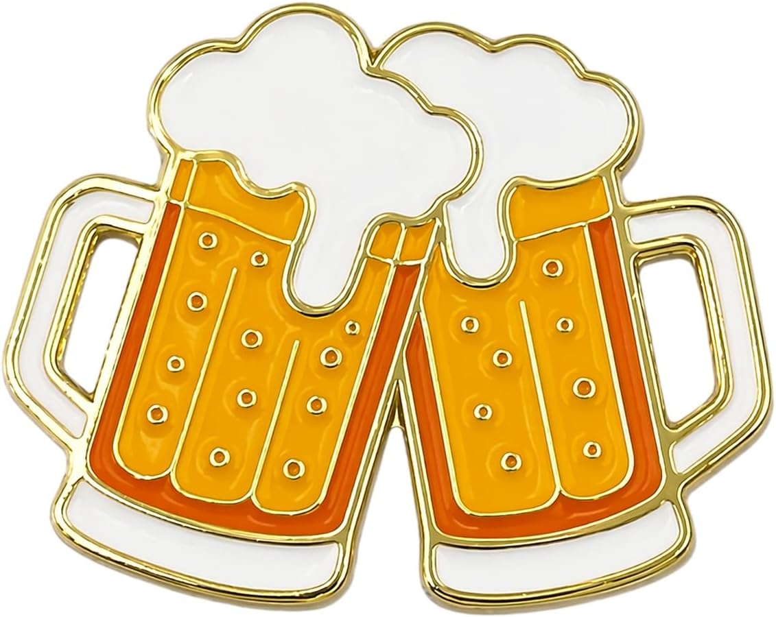 Food & Drink Golf Ball Markers with Hat Clip – Funny Magnetic Golf Accessories & Unique Gifts for Golf Lovers