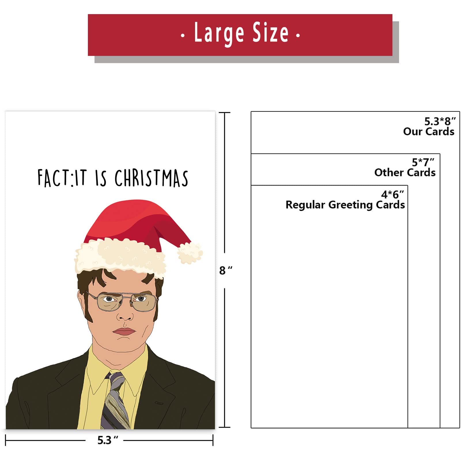 Amazon.com: Funny The Office Christmas Card, Cute Dwight Schrute Christmas Party Cards for Best Friends Collegues, Dwight Christmas Gifts for Women Men, The Office Fans Christmas Holiday Gift for Husband, It is : amazon-com-funny-the-office-christmas-card-cute-dwight-schrute-christmas-party-cards-for-best-friends-collegues-dwight-christmas-gifts-for-women-men-the-office-fans-christmas-holiday-gift-for-husband-it-is