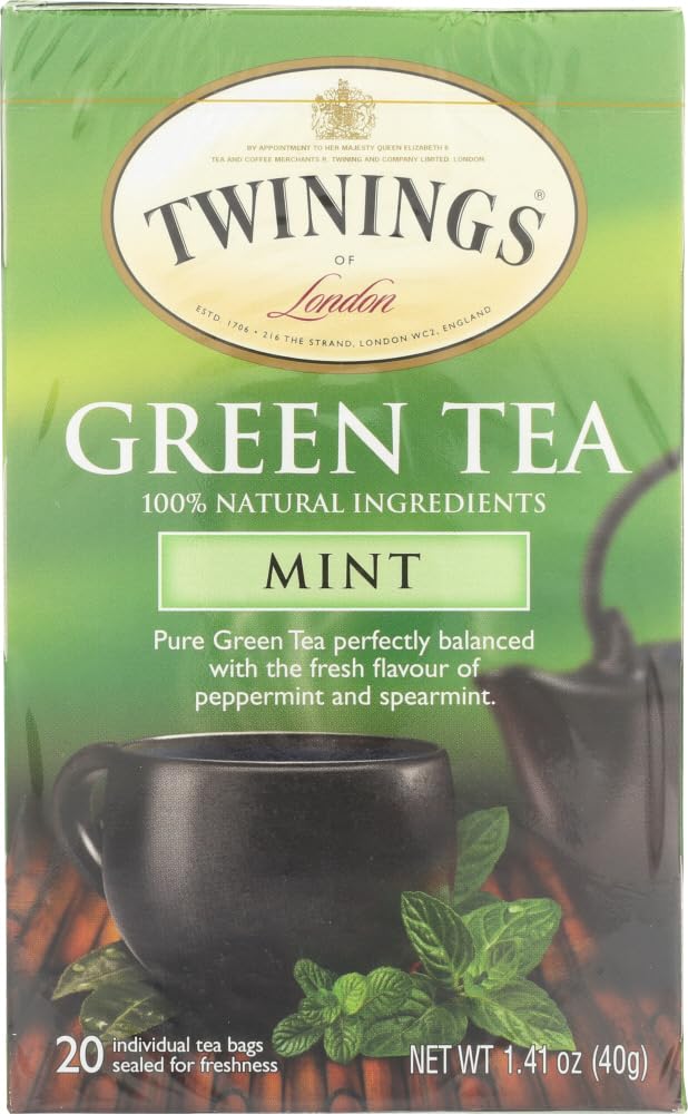 Twinings White Green Tea With Mint 20'S