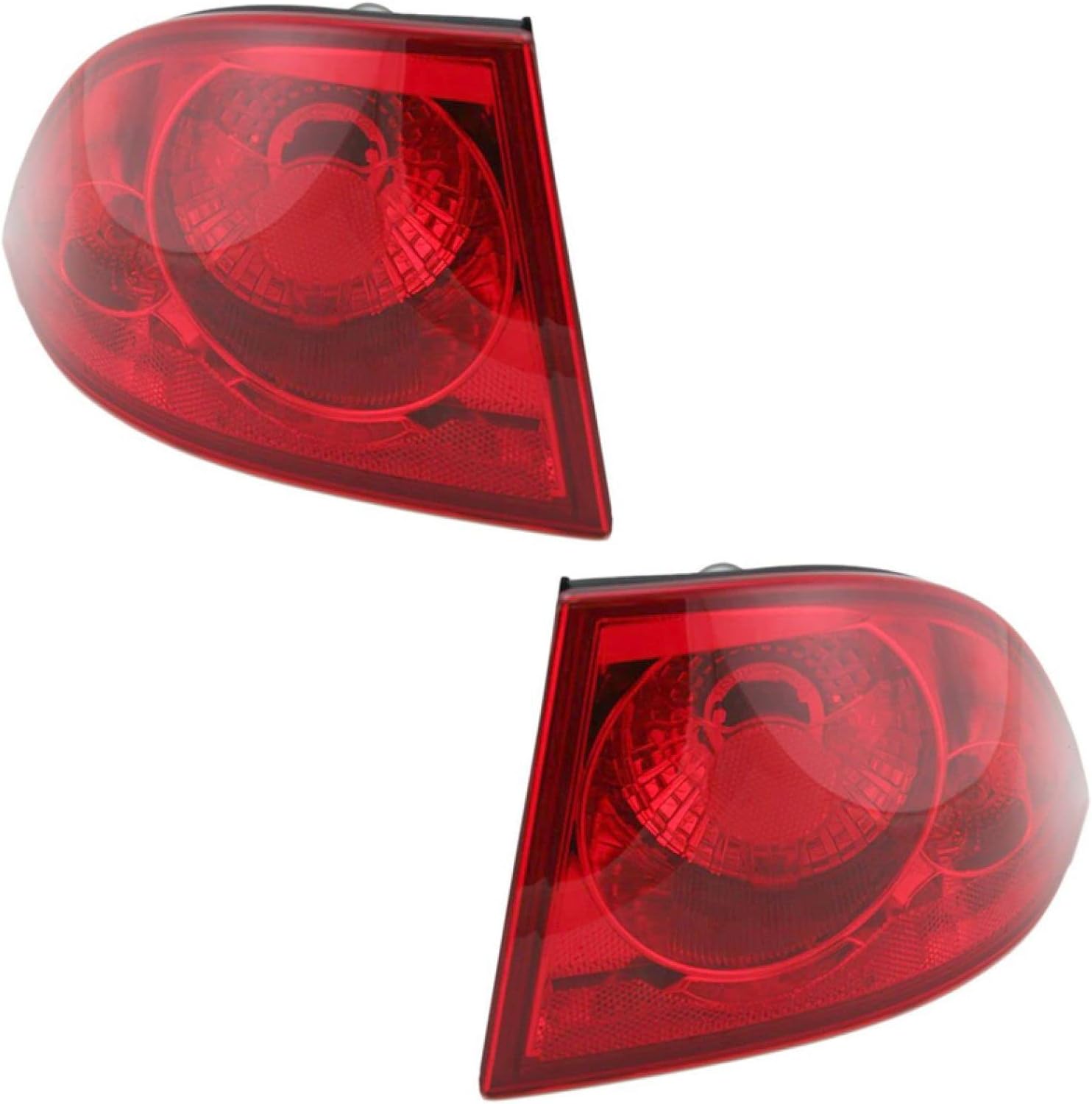 Rear Brake Tail Light Taillight Lamp Pair Set of 2 for 06