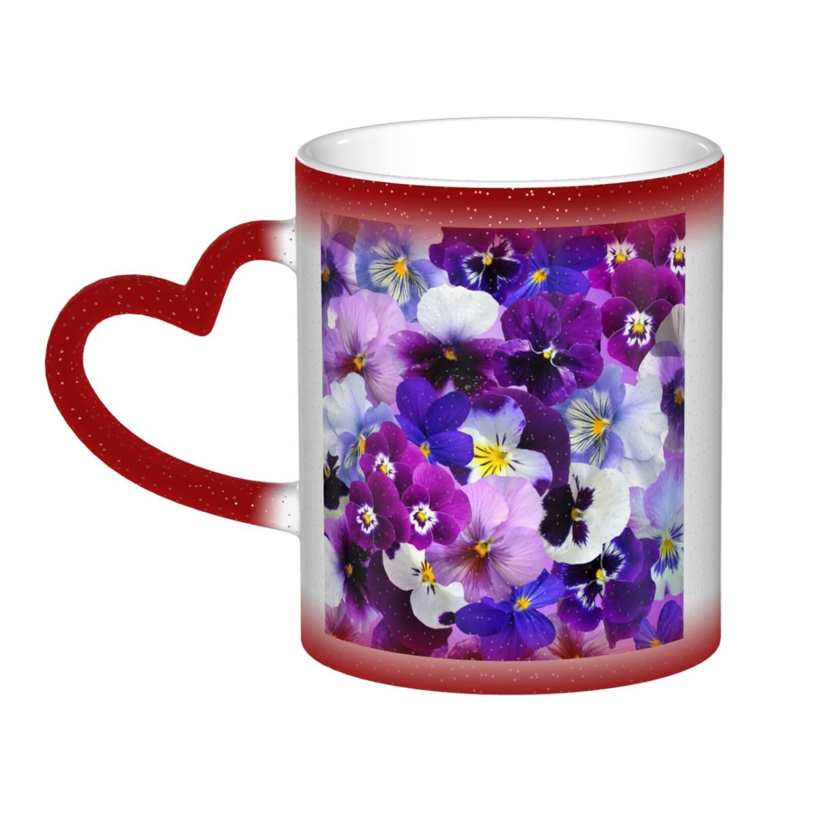 Tasse à déjeuner violet en porcelaine 32cl - Lot de 6 - Bruno Evrard Tasse à déjeuner violet en porcelaine 32cl - Lot de 6 - Bruno Evrard