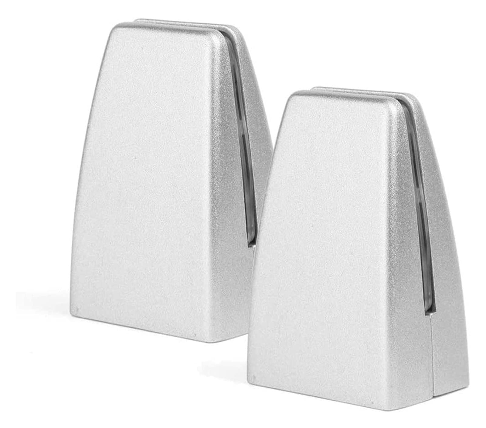 KUCEDXJTE partition bracket, Desktop Aluminum Alloy Screen Clip Office Partition Clip Screen Baffle Clip Wood Clip Glass Fixing Clip,Partition Bracket(White,A)