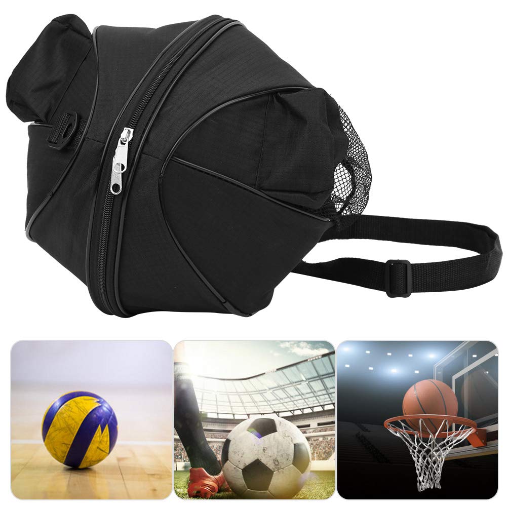 Cyrank Ball Bag, Basketball Bag Soccer Ball Bag Sports Backpack Sports Ball Bag with Adjustable Shoulder Strap for Single Basketball, Football, Vollyball, Soccer Ball