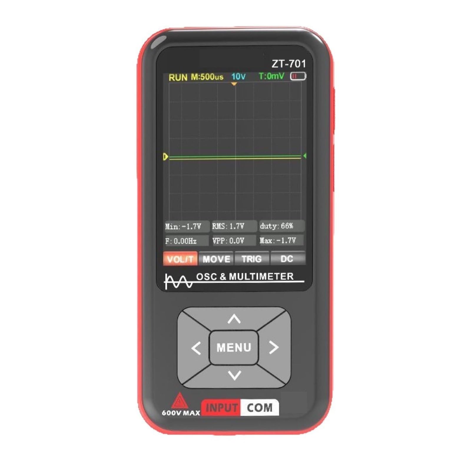 Oscyloskop cyfrowy, Multimetr z oscyloskopem cyfrowym 2 w 1, ręczny tester elektryczny 5 MHz