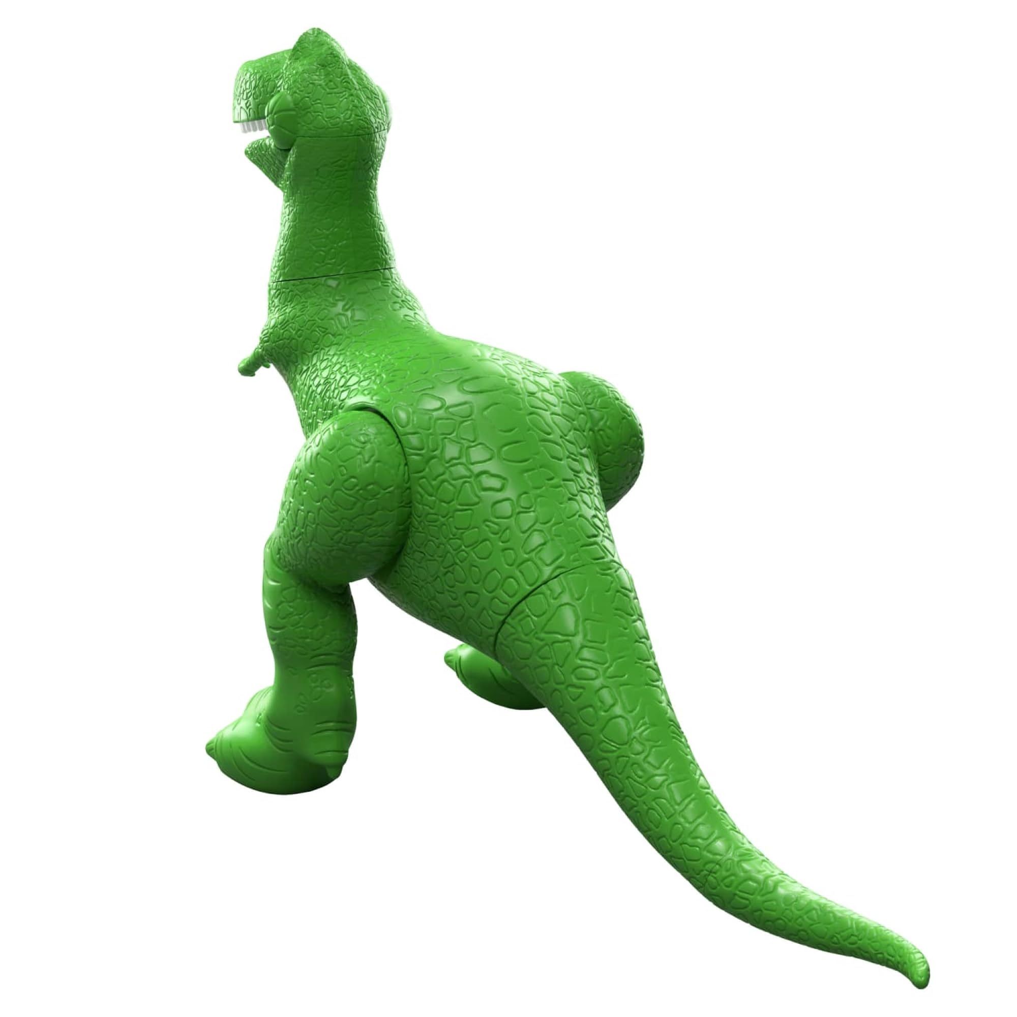 Mattel Disney i Pixar Toy Story 5 Rex Figurka | Skala 18 cm, 1 kluczowa postać, ponad 8 przegubów, projekt wierny filmowi, JKV17