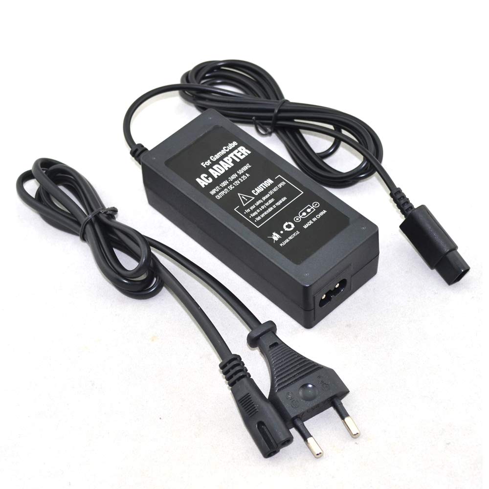 Link-e : Chargeur Secteur Compatible avec la Console Nintendo Gamecube