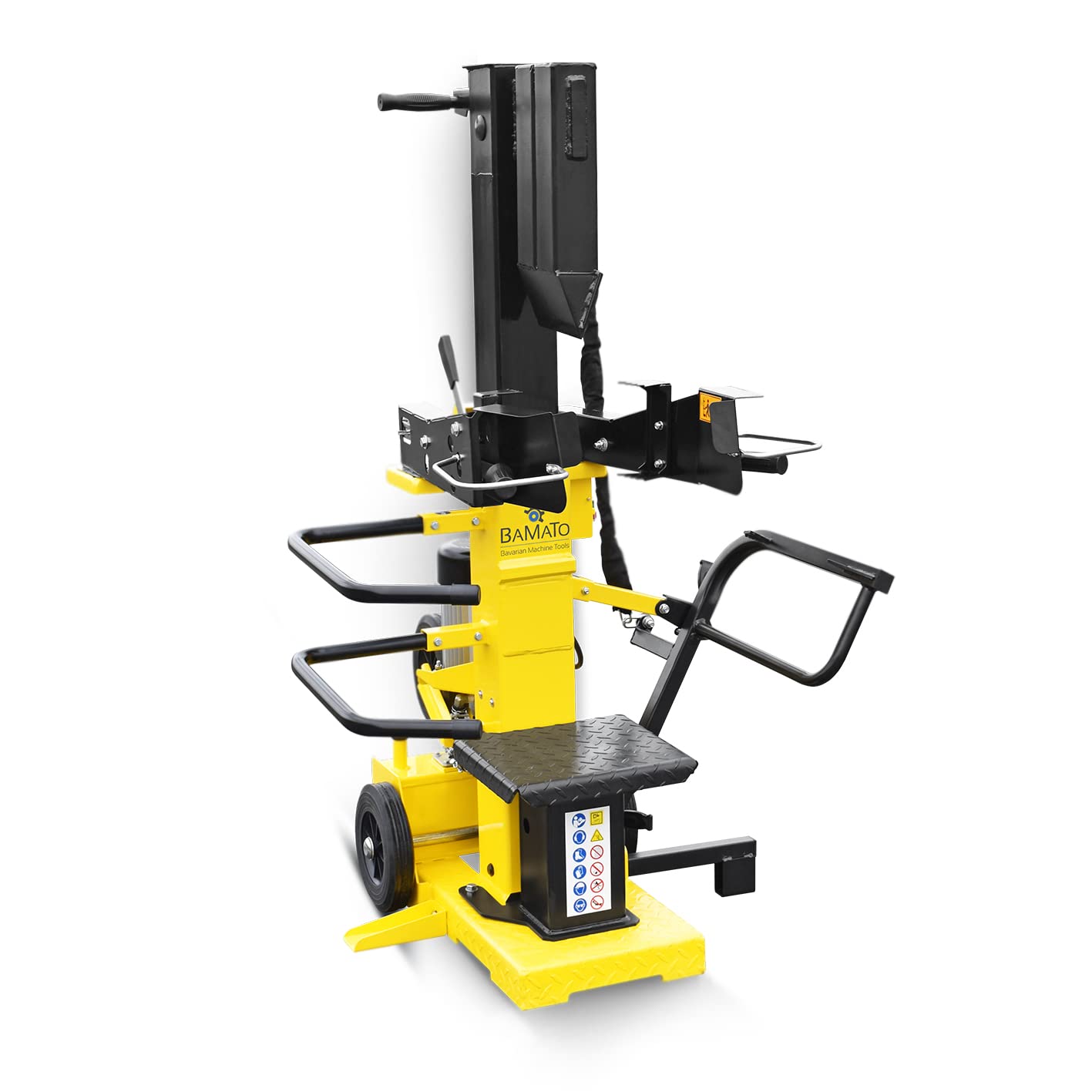 BAMATO HO-12PRO Holzspalter – Holzspalter mit Elektroantrieb, 12 to Spaltkraft, Vario Spalt System