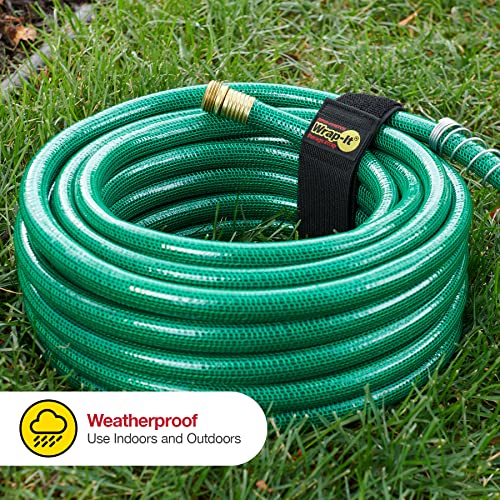 Super-Stretch Wrap-It Storage Straps (Assorted 12 Pack) - Elastic Cinch Straps - Extension Cord Organizer, Hose, Rope and Cable Strap, Cord Wrap, Cord Keeper, Garage and RV Organization