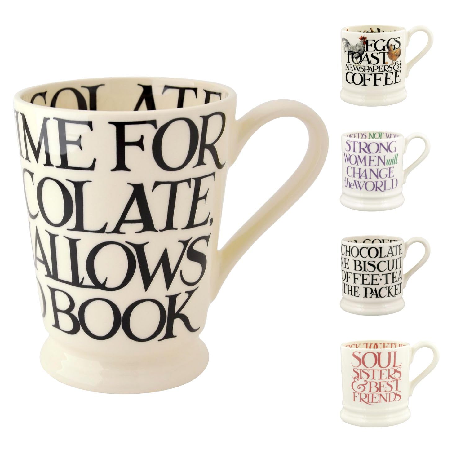Emma Bridgewater Black Toast Cocoa Mug