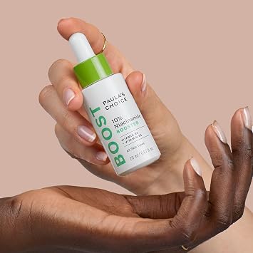 Paula's Choice 10% Niacinamide Booster Serum for the face – reduces thickened pores of brown spots & imperfections – with allantoin – all skin types – 20 ml