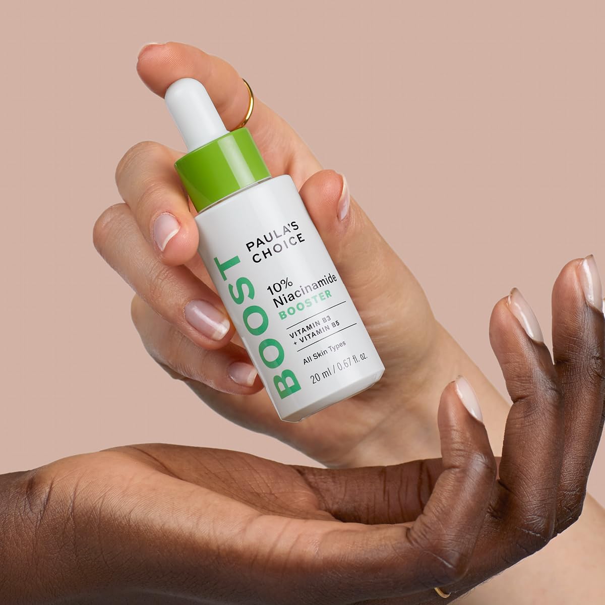 Paula's Choice 10% Niacinamid BOOSTER Serum do twarzy - Redukuje powiększone pory, brązowe plamy i niedoskonałości - z alantoiną - Wszystkie rodzaje skóry - 20 ml