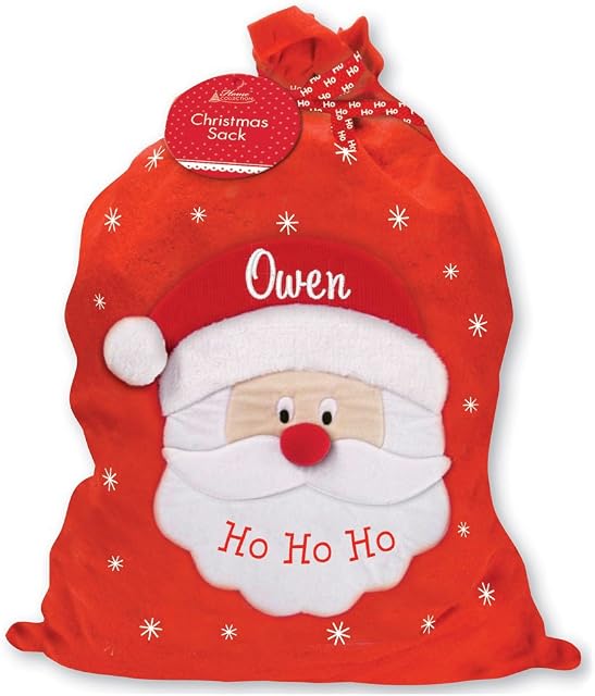 Baby Originals Ltd Large Christmas Embroidered Personalised Gift Santa Sack