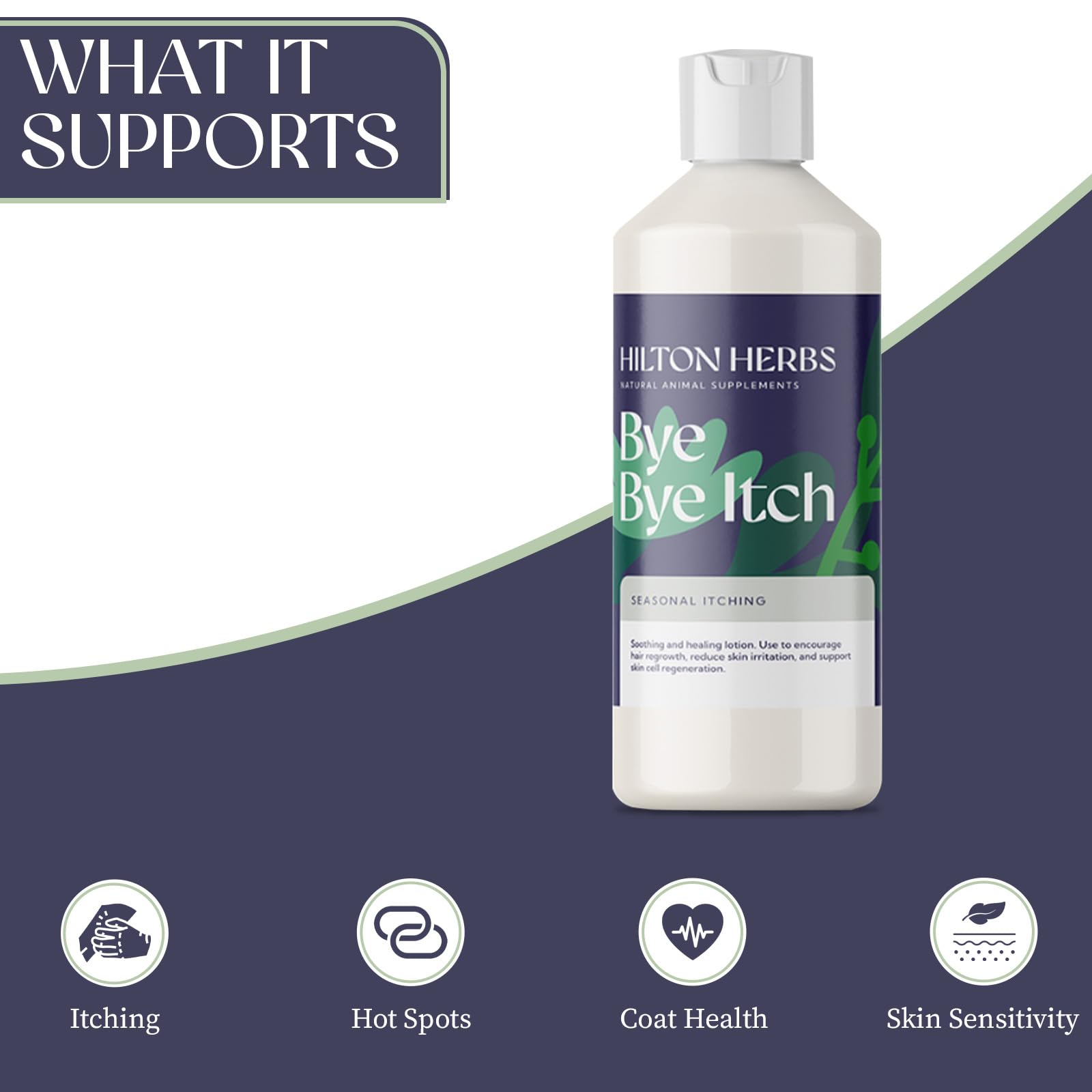 Amazon.com : Hilton Herbs Bye Bye Itch Skin Allergy Lotion for