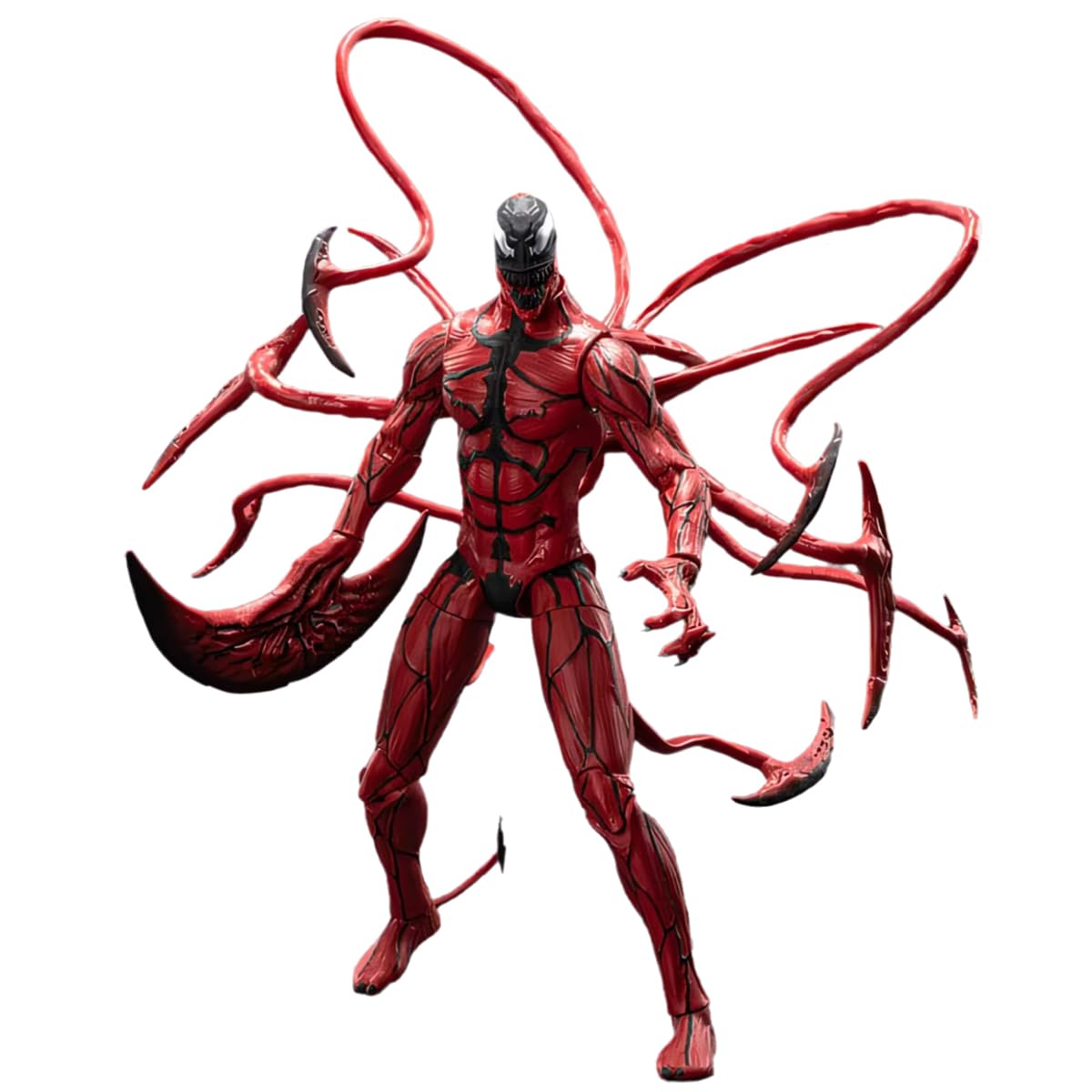 HiPlay ZD Toys 9-inch Anniversary Series Collectible Figure Full Set: Carnage (1916-02), Movice Style, Miniature Action Figurine 1TS