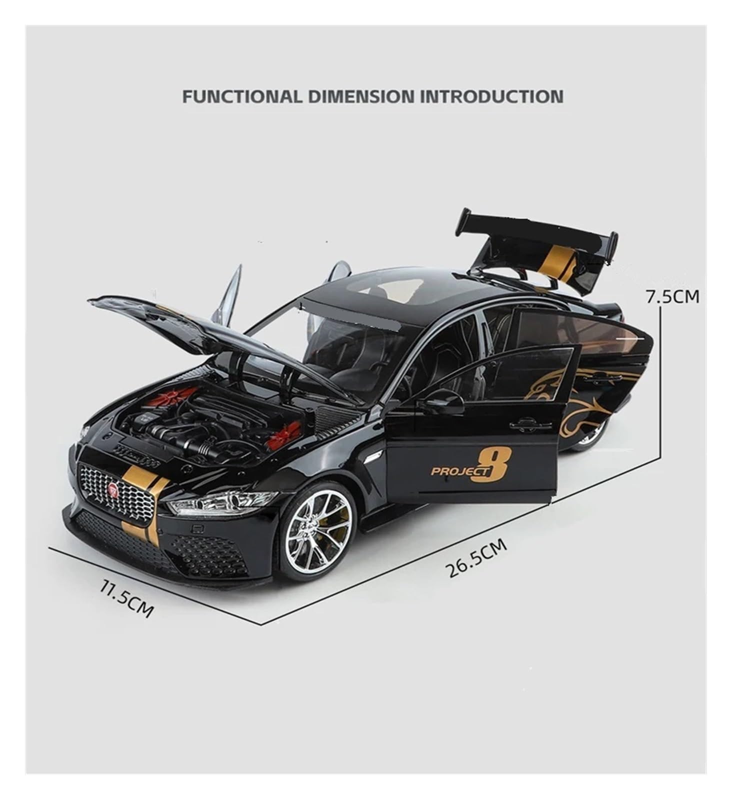 1/18 ジャガーXE プロジェクト8 Jaguar XE Amazon | 1/18 ジャガーXE プロジェクト8 Jaguar XE J-011-1