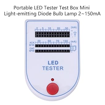 ポータブル LED テスター ボックス 2 ~ 150mA ランプ