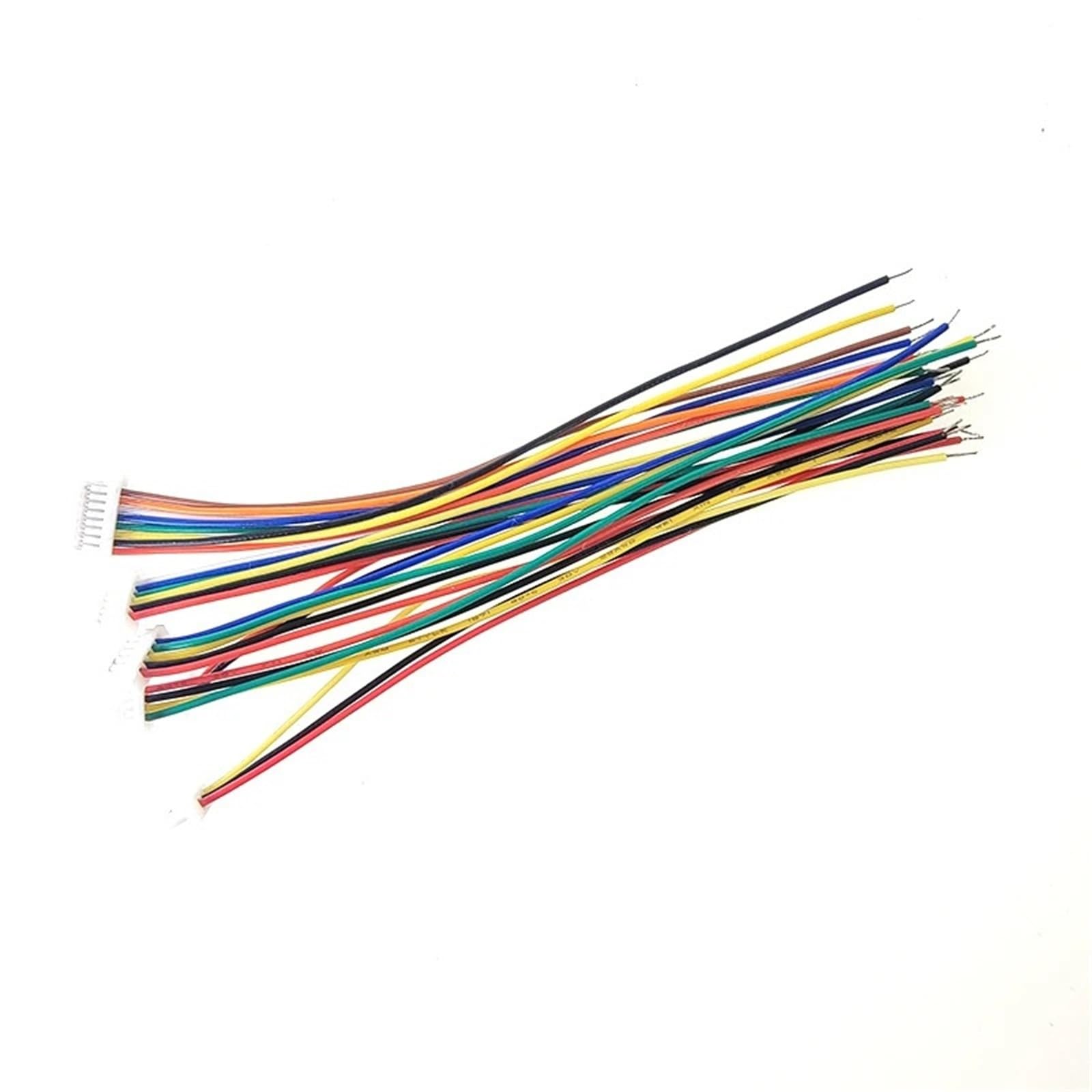 Mini JST SH 1.0mm Passo Femmina Presa Terminale Spina Connettore del Cavo 1mm 2 3 4 5 6 7 8 Pin 10CM 28AWG Cavi Elettronici