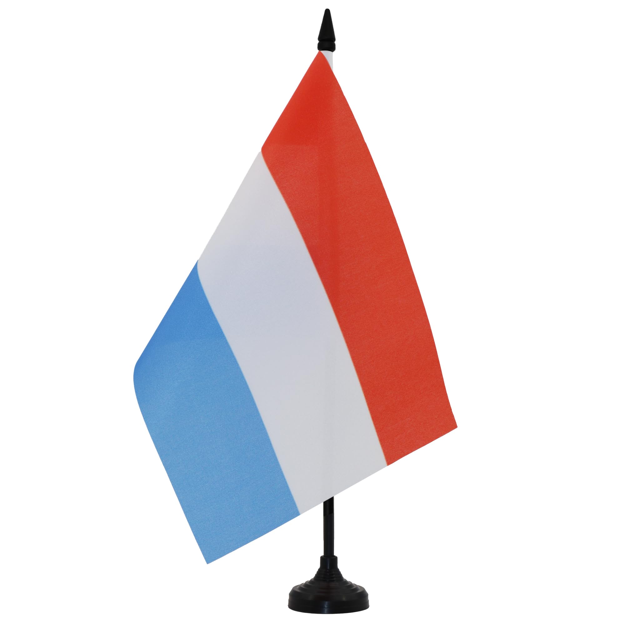 AZ FLAG Luxembourg Table Flag 6x8 in 100D Polyester Plastic Base