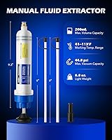 Vista 2 de Orion Motor Tech Bomba Extractadora de Aceite, Extractor Manual de Líquido de 200mL para Transferencias de Aceite de Transmisión de Dirección