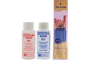 Microscale Micro Set and Micro Sol (Twin Pac) With Extra Make Your Day Small Paintbrush