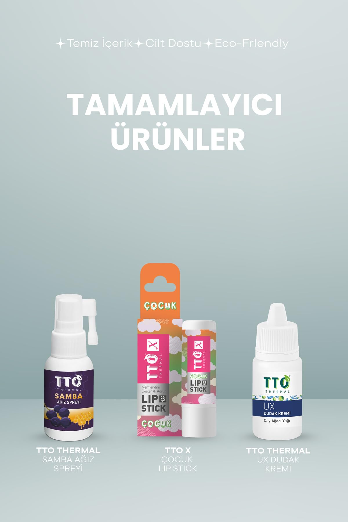 TTO X Çocuk Diş Macunu Çilek Aromalı Karanfil Yağ