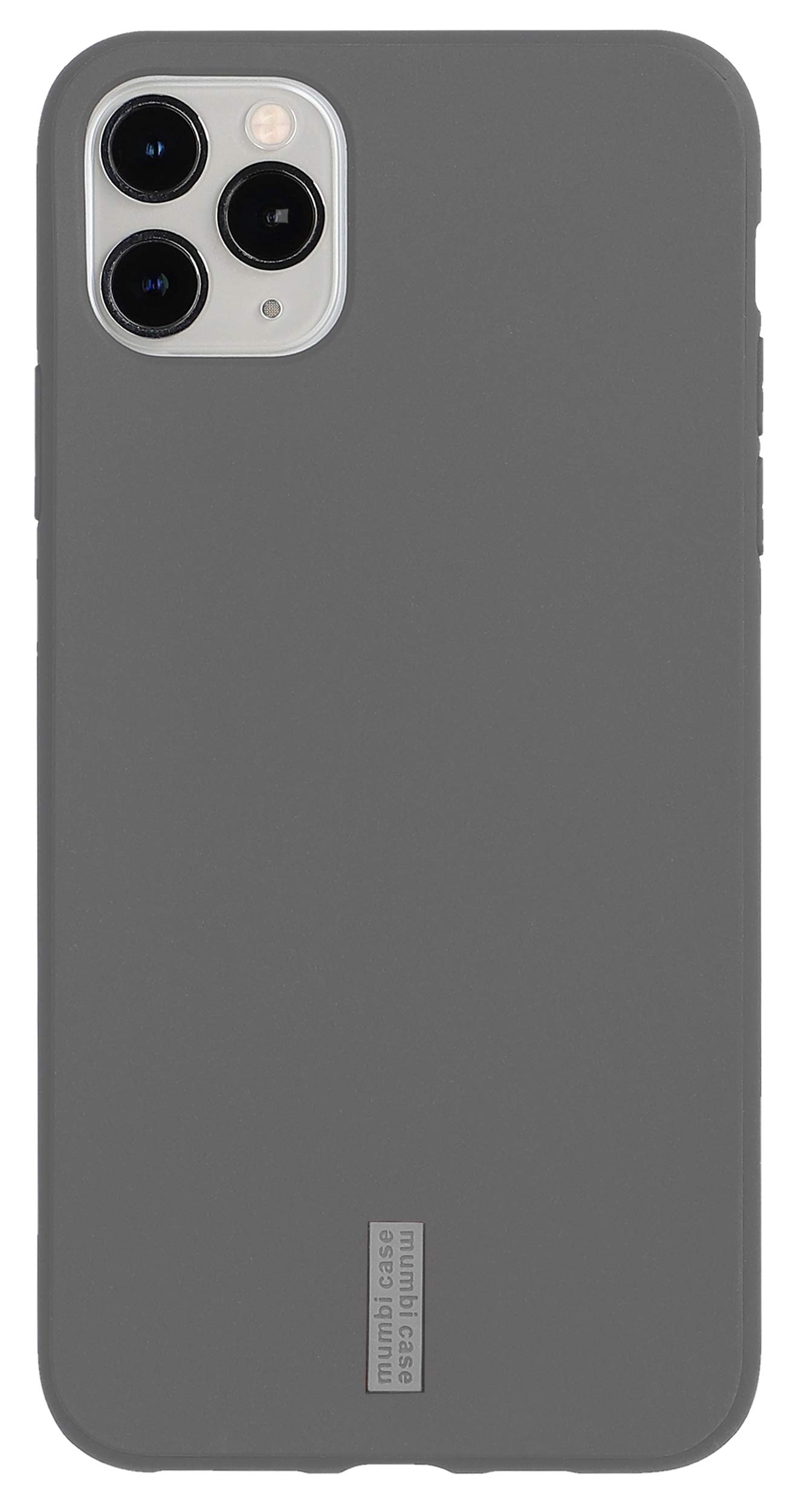 Mumbi Custodia In Silicone TPU Per IPhone 11 Pro Max – Grigia Con Striscia Grigia – Antiurto, Antiscivolo E Testata In Germania - 5