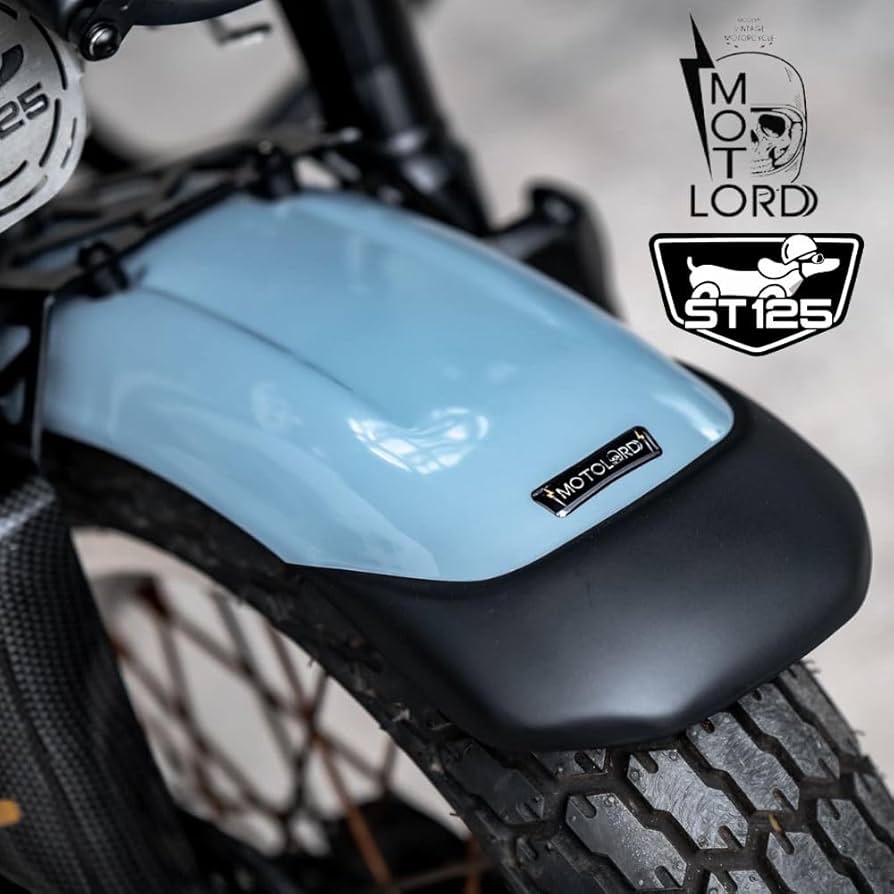 【未使用】ダックス125　純正フロントフェンダー MotolordD ホンダ ダックス ST125 フロントフェンダー / Front